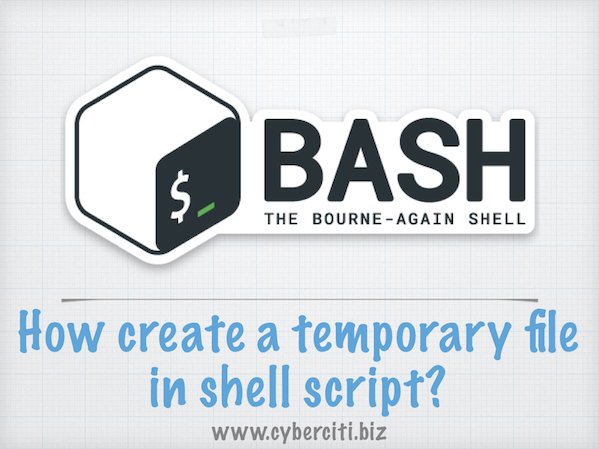 How to create temporary random file name in bash scripting