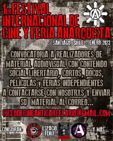 Call for the 1st International Anarchist Film Festival & Fair – January 2023