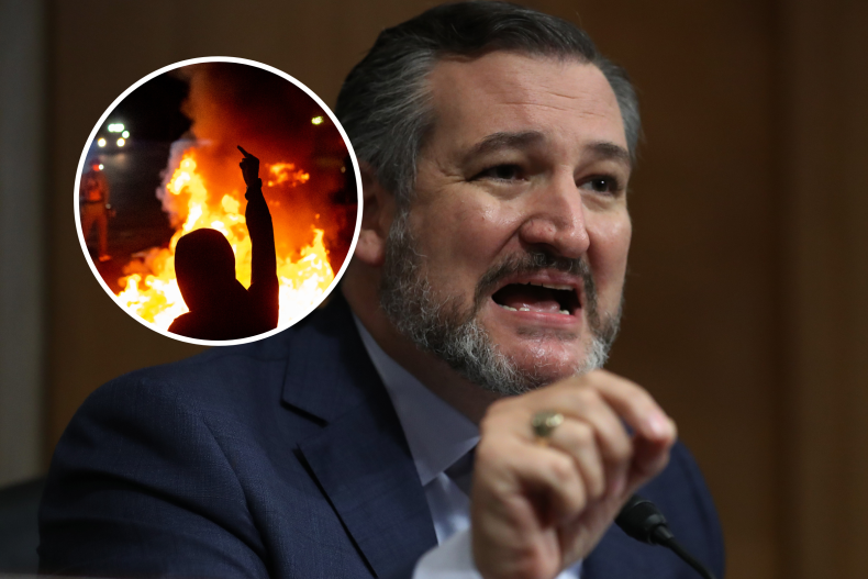 Fact Check: Ted Cruz’s Claim That ‘Antifa’ Burnt U.S. Cities For A Year