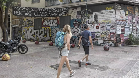 In Athens, gentrification comes for the ‘birthplace of antifa’